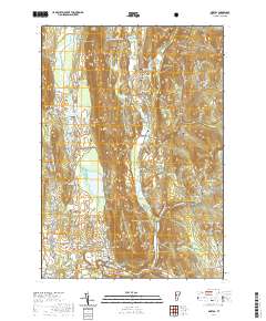 USGS US Topo 7.5-minute map for Bristol VT 2021