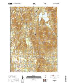 USGS US Topo 7.5-minute map for Chittenden VT 2021