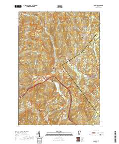 USGS US Topo 7.5-minute map for Concord VT 2021