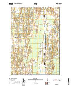 USGS US Topo 7.5-minute map for Cornwall VT 2021