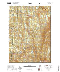 USGS US Topo 7.5-minute map for Londonderry VT 2021