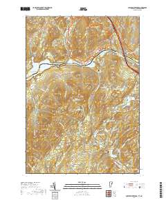 USGS US Topo 7.5-minute map for Lower Waterford VTNH 2021