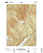 USGS US Topo 7.5-minute map for Miles Pond VTNH 2021