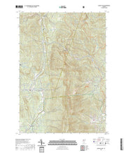 US Topo 7.5-minute map for Mount Ellen VT