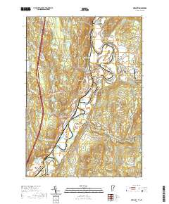 USGS US Topo 7.5-minute map for Newbury VTNH 2021