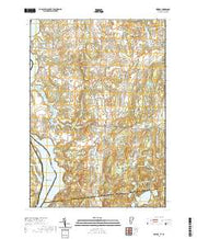 USGS US Topo 7.5-minute map for Orwell VTNY 2021