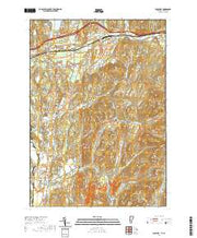 USGS US Topo 7.5-minute map for Poultney VTNY 2021