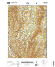 USGS US Topo 7.5-minute map for Pownal VT 2021