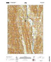 USGS US Topo 7.5-minute map for Proctor VT 2021