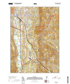 USGS US Topo 7.5-minute map for Rutland VT 2021