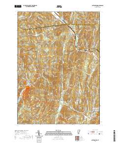 USGS US Topo 7.5-minute map for Saxtons River VT 2021