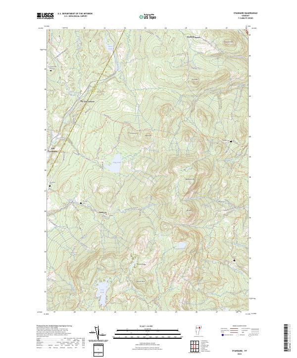 US Topo 7.5-minute map for Stannard VT