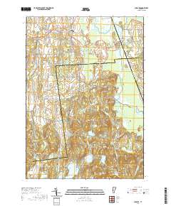 USGS US Topo 7.5-minute map for Sudbury VT 2021