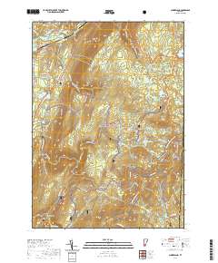 USGS US Topo 7.5-minute map for Sunderland VT 2021