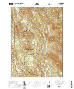 USGS US Topo 7.5-minute map for Weston VT 2021