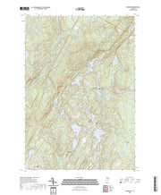 US Topo 7.5-minute map for Woodbury VT