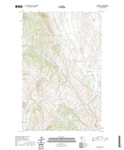 US Topo 7.5-minute map for Aeneas Lake WA