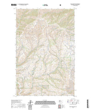 US Topo 7.5-minute map for Baldy Mountain WA