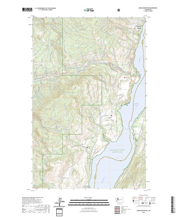 US Topo 7.5-minute map for Bangs Mountain WA