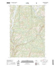 US Topo 7.5-minute map for Bear Mountain WA