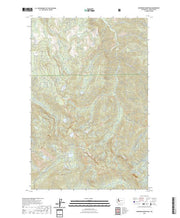 US Topo 7.5-minute map for Bearhead Mountain WA