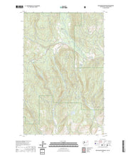 US Topo 7.5-minute map for Belshazzar Mountain WABC