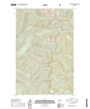 US Topo 7.5-minute map for Benchmark Mountain WA