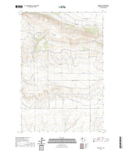 US Topo 7.5-minute map for Beverly NE WA