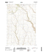 US Topo 7.5-minute map for Bickleton WA