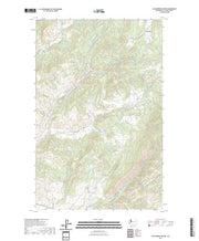 US Topo 7.5-minute map for Blackhorse Canyon WA