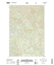 US Topo 7.5-minute map for Blewett Pass WA