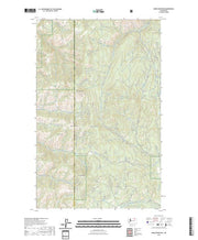 US Topo 7.5-minute map for Bodie Mountain WA