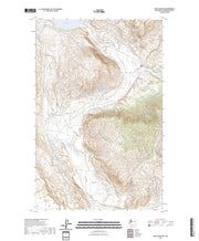 US Topo 7.5-minute map for Boot Mountain WA