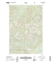 US Topo 7.5-minute map for Boyer Mountain WA