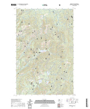 US Topo 7.5-minute map for Browns Lake WA