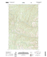 US Topo 7.5-minute map for Buckhorn Mountain WABC