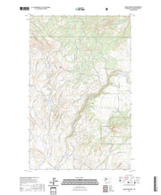 US Topo 7.5-minute map for Burge Mountain WA