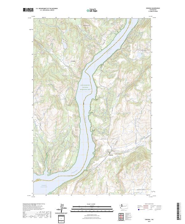 US Topo 7.5-minute map for Cedonia WA