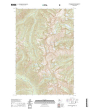 US Topo 7.5-minute map for Chiwaukum Mountains WA