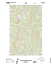 US Topo 7.5-minute map for Copper Butte WA