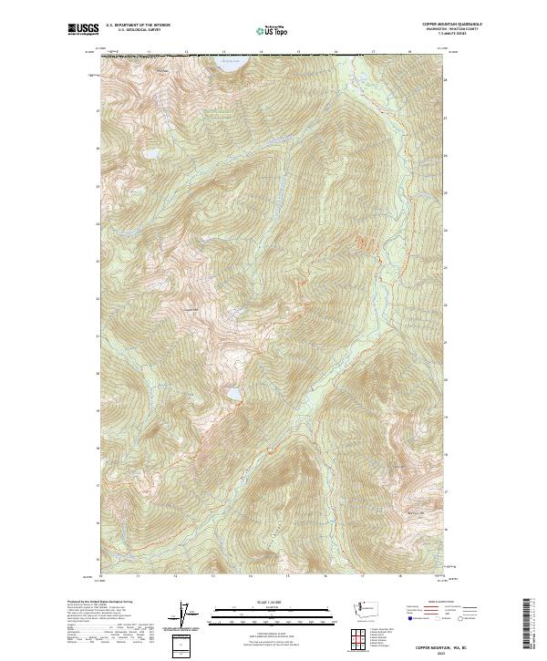 US Topo 7.5-minute map for Copper Mountain WABC