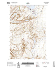 US Topo 7.5-minute map for Coulee City WA