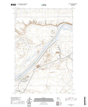 US Topo 7.5-minute map for Coyote Rapids WA