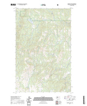 US Topo 7.5-minute map for Crawfish Lake WA