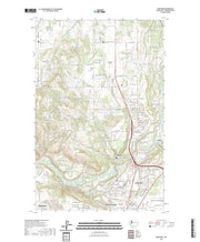 US Topo 7.5-minute map for Dartford WA