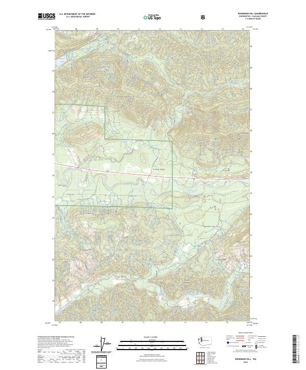 US Topo 7.5-minute map for Deadmans Hill WA