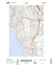 US Topo 7.5-minute map for Des Moines WA