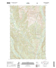 US Topo 7.5-minute map for Doe Mountain WA