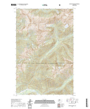 US Topo 7.5-minute map for Downey Mountain WA