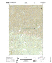 US Topo 7.5-minute map for Dry Bed Lakes WA